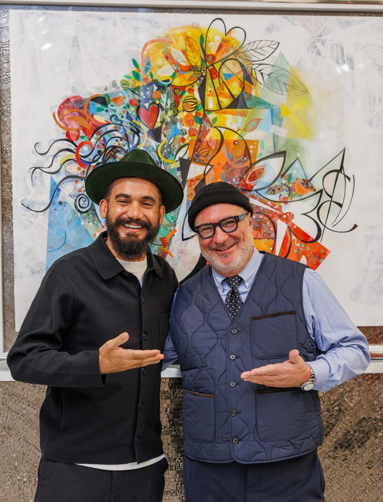 Yoel Benharrouche at The Garden of Eden exhibition